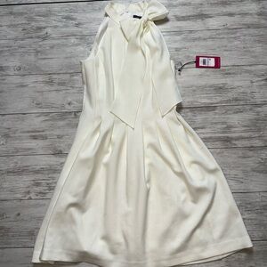 Vince Camuto Cream Dress Size 6 NWT